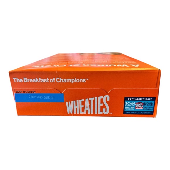 2024 Tennis Star BILLIE JEAN KING LIMITED EDITION Wheaties Cereal Box UNOPENED - Picture 5 of 5